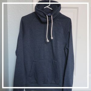 Blue Cowl Neck Hoodie 🔷